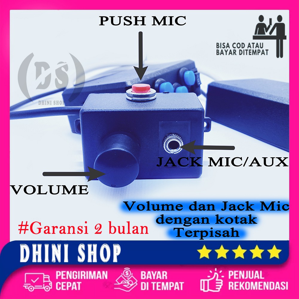 Modul Toa SENKEN/Modul Sirine Senken/Sirine Patwal BM Original Tone/Klakson Polisi