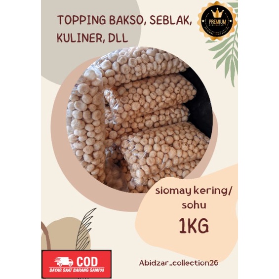 

SOHU// SIOMAY TAHU 1 BALL//CUANKI BULAT// TOPPING BASO ACI//TOPPING SEBLAK