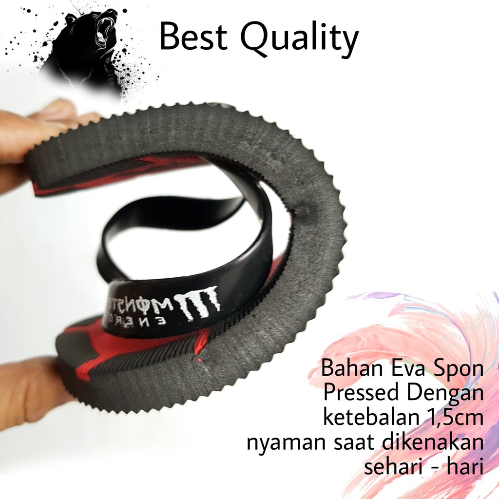 Sandal Jepit Anak Cutting Puzzle Unisex Eva Spon