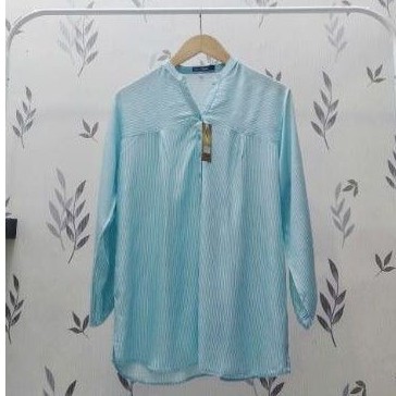 Rayon Motif 0057 - Motif Salur - Salur Alus - Salur Best seller - Blouse Katun Rayon - Fathin Basic-4