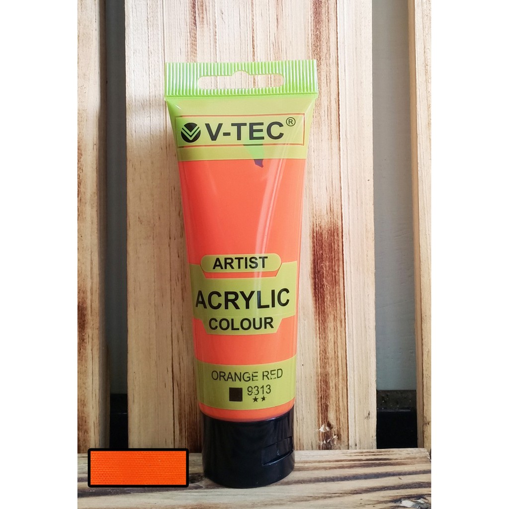 

Cat akrilik V-Tec 75 ml Orange Red