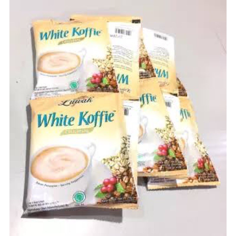 

Kopi Luwak white Coffe original 20g RENCENG ( ISI 10)