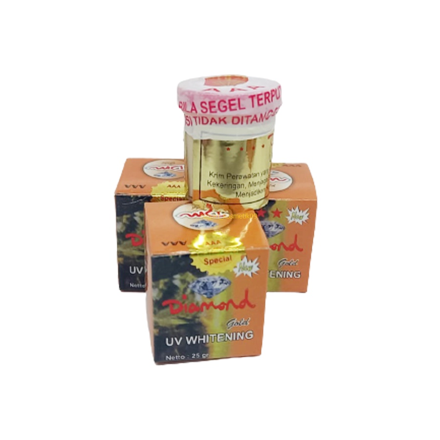 CREAM DIAMOND GOLD //KRIM DIAMOND GOLD ORIGINAL//ECER