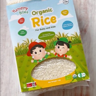 YUMMY BITES ORGANIC 1KG / BERAS ORGANIK BAYI