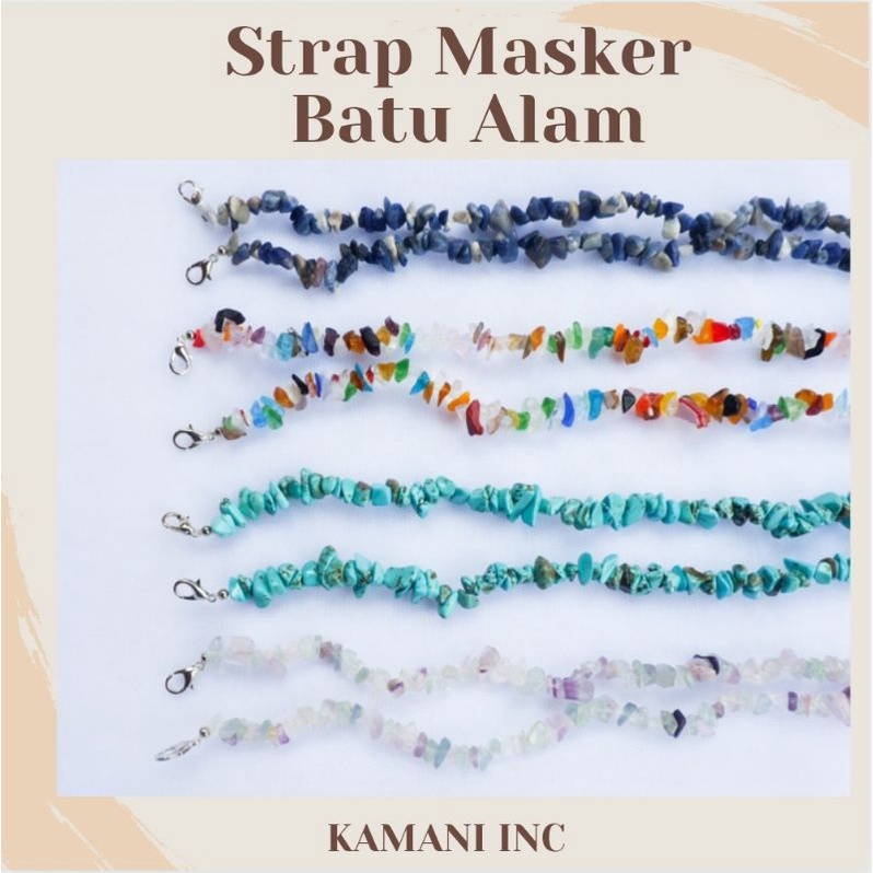 Tali Masker / Strap masker / Gantungan Masker manik manik