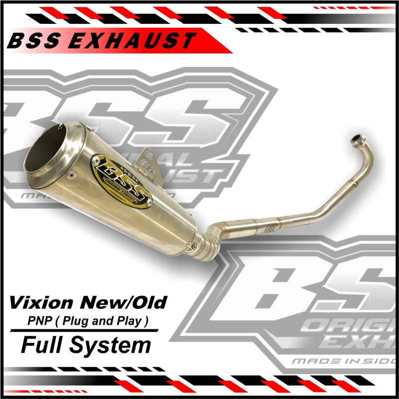 Knalpot BSS Vixion New Old Original BSS
