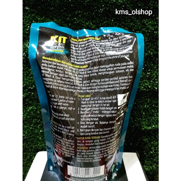 Kit Wash &amp; Glow Shampo mobil 720 ml