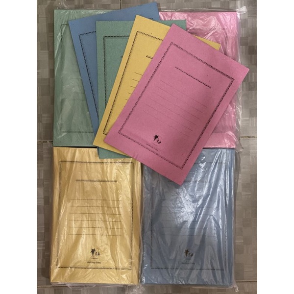 

Stofmap / Stopmap / Map Kertas (50 lbr) boleh mix colour