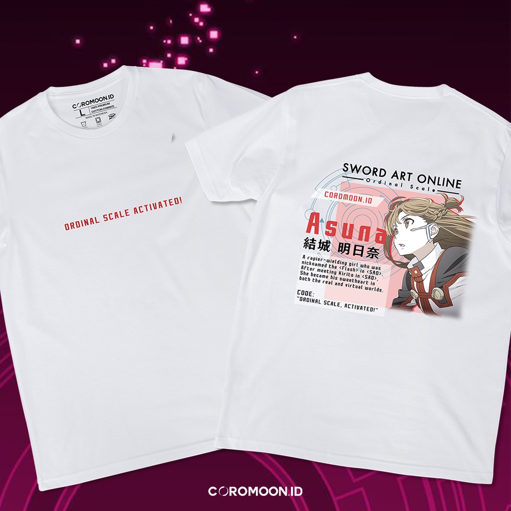 ASUNA - Sword Art Online Ordinal Scale Tee