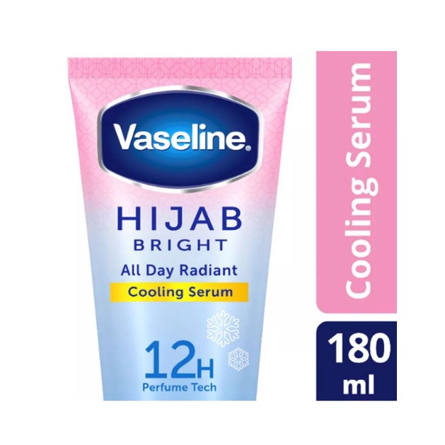 VASELINE Body Lotion Hijab Bright All Day Radiant 180ml