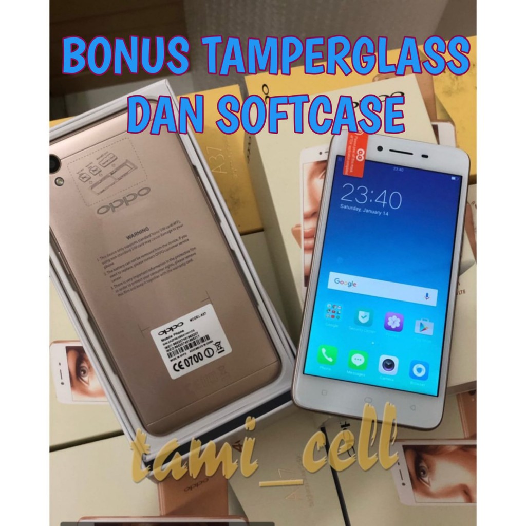 Oppo A37 Ram 2 16 Hitam Merah Blue Gold Rose Gold Garansi 1 Tahun Shopee Indonesia