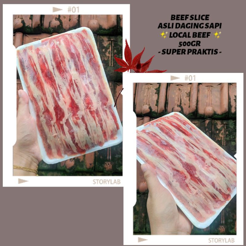 

DAGING SAPI SLICE 500GR