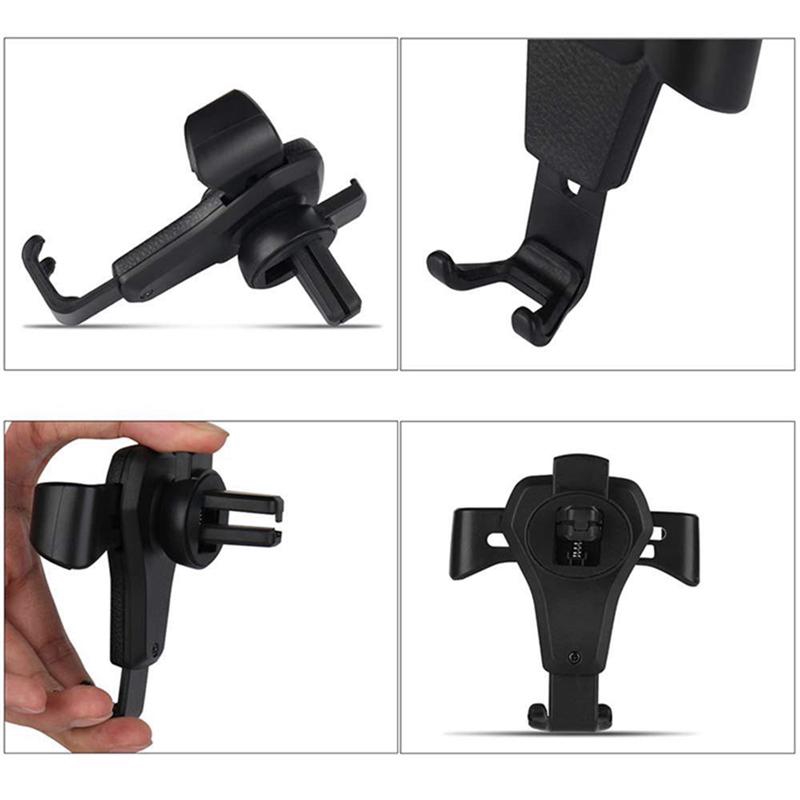 Universal360° Degree Car Phone Holder Smartphone Handphone Mobil Hitam Yang Dapat Diputar GPS Support Cell Stand Mount Holder