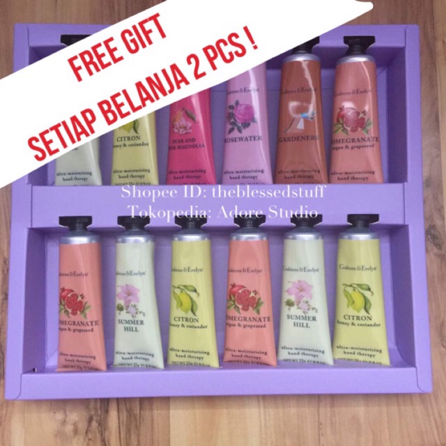 Crabtree & Evelyn Ultra-Moisturising Hand Therapy - Hand Cream 25gr