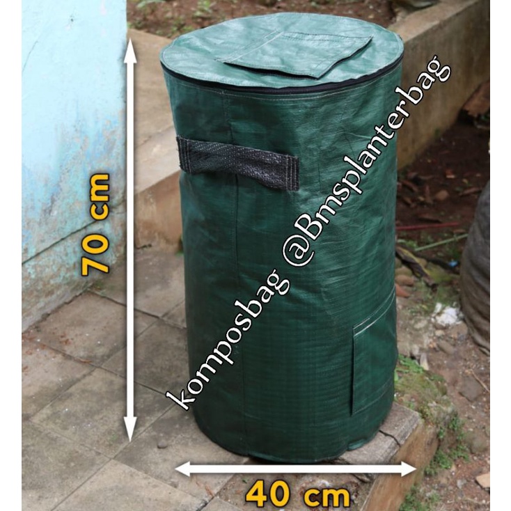 kompos bag 80 liter tempat daur ulang sampah organik