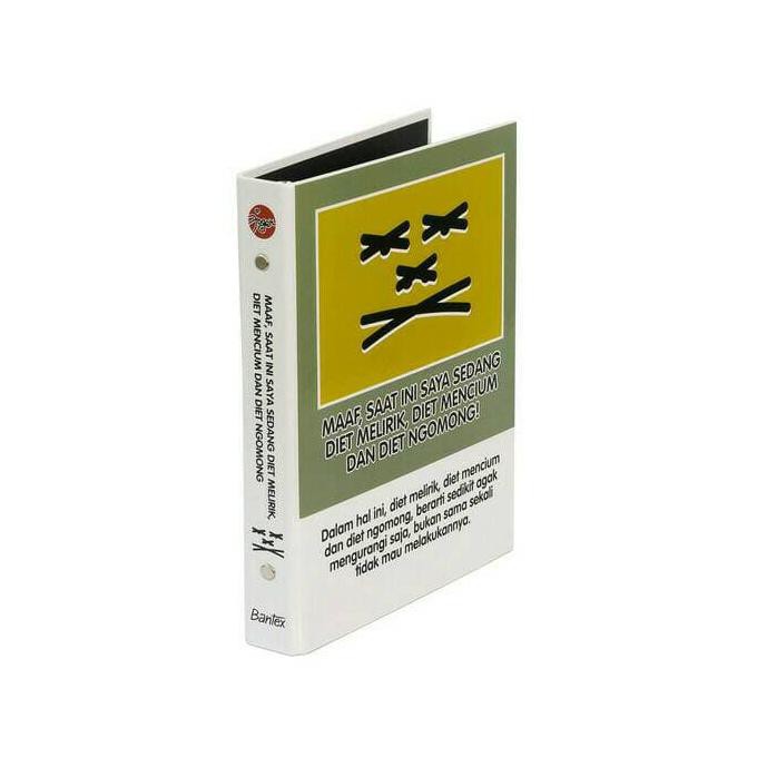 

BINDER A4 MUKTIRING DIET DAGADU OKE PALING MURAH