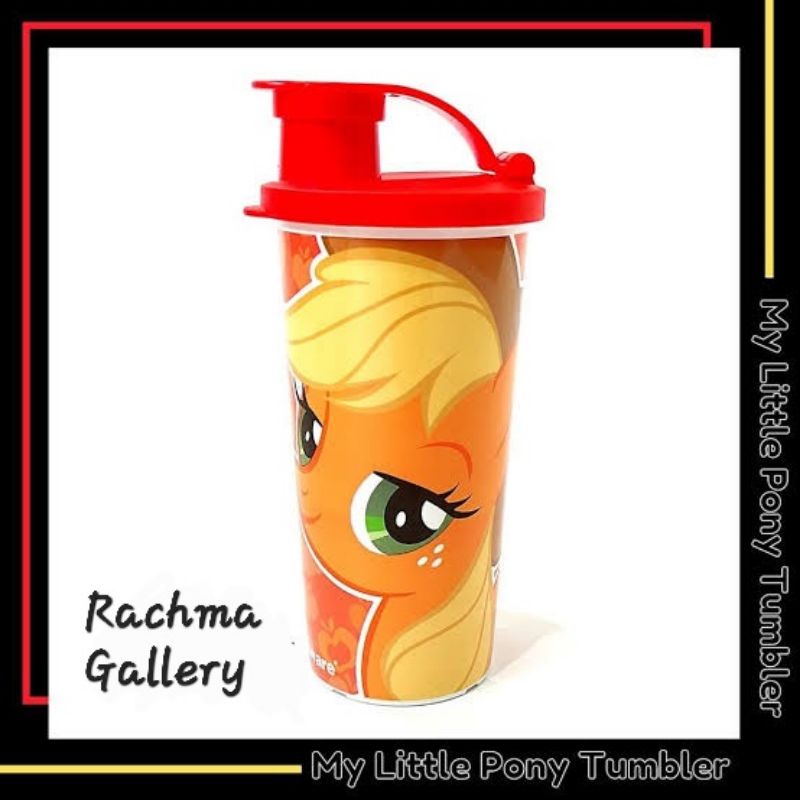 TUPPERWARE DISKON MY LITTLE PONY FUN TUMBLER 260ML 1PCS ECER GELAS AIR MINUM GLASS BOTOL KECIL BOTOL