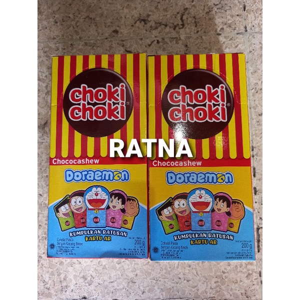 

CHOKI CHOKI COKELAT PASTA KACANG MEDE (1 BOX Isi 20pcs)