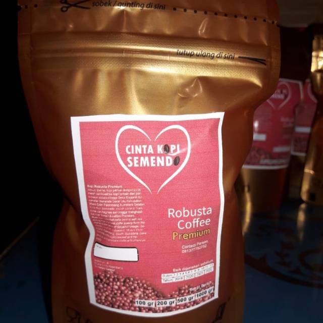 

Cinta kopi semendo