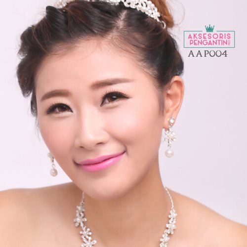 [STOK TERBATAS] ANTING ANTING WANITA AKSESORIS PENGANTIN HIASAN WEDDING AAP004