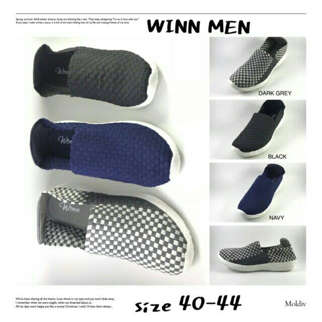 Sepatu Rajut Anyaman PRIA WINN