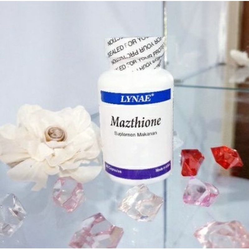 Mazthione Lynae Asli Suplemen Kecantikan Pemutih Badan Premium Original