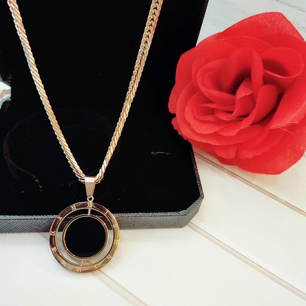 Aksesories Wanita Kalung Wanita Fashion Korea Impor Ori Titanium, Anti Karat KT 676
