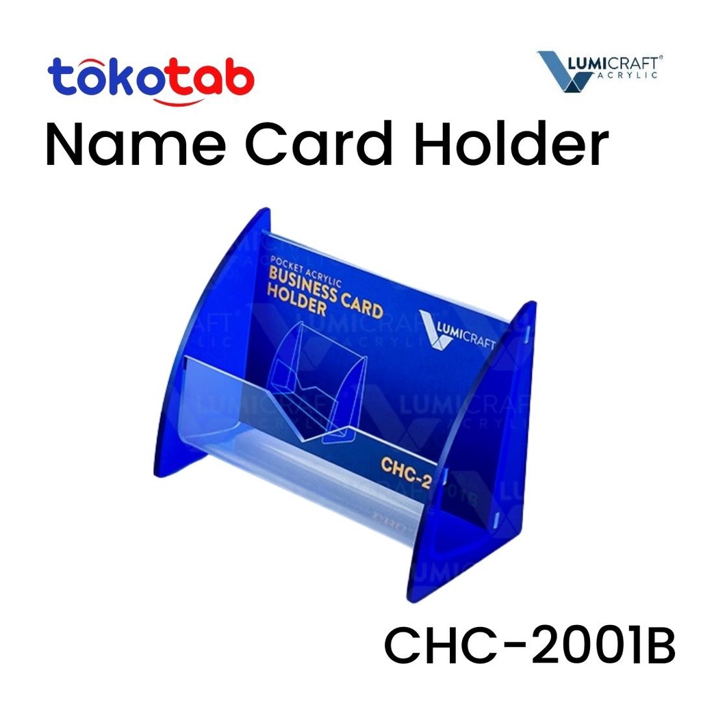 

Tokotab - Acrylic Name Card Holder CH-2001