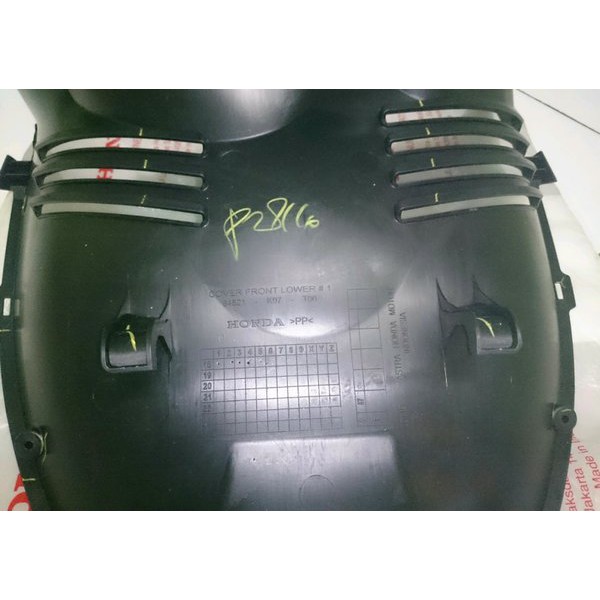 cover front fr lower penahan lumpur pcx 150 new k97
