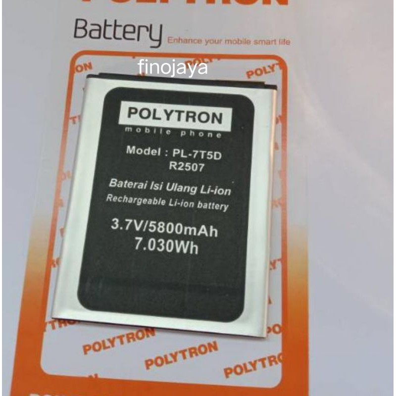 Baterai Polytron PL-7T5D Baterai Battry Batry R2507