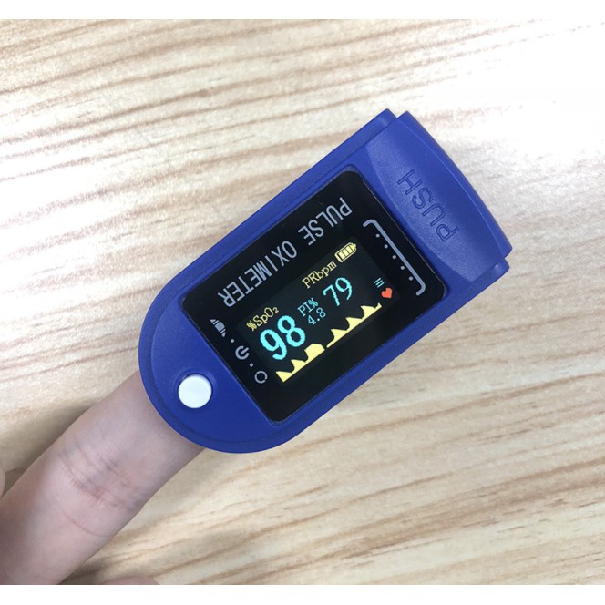 Fingertip Pulse OXIMETER / Oksimeter / Oxymeter / Alat Pengukur Saturasi Oksigen / Alat Ukur Detak Jantung / Alat Ukur Oksigen