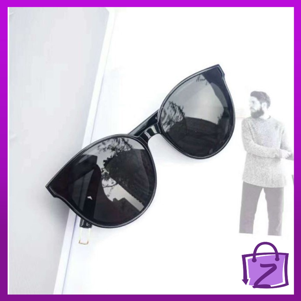 Kacamata Fashion Hitam Putih Trendy | Kacamata Gaya Korea | Kacamata Mata Kucing | Sun Glasses Pria 