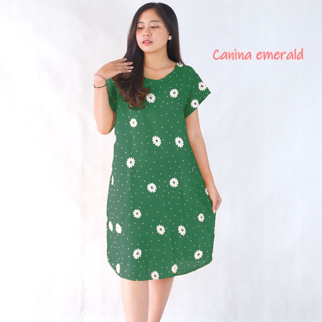 Daster Bali Dress Bali-DST CANINA EMERALD