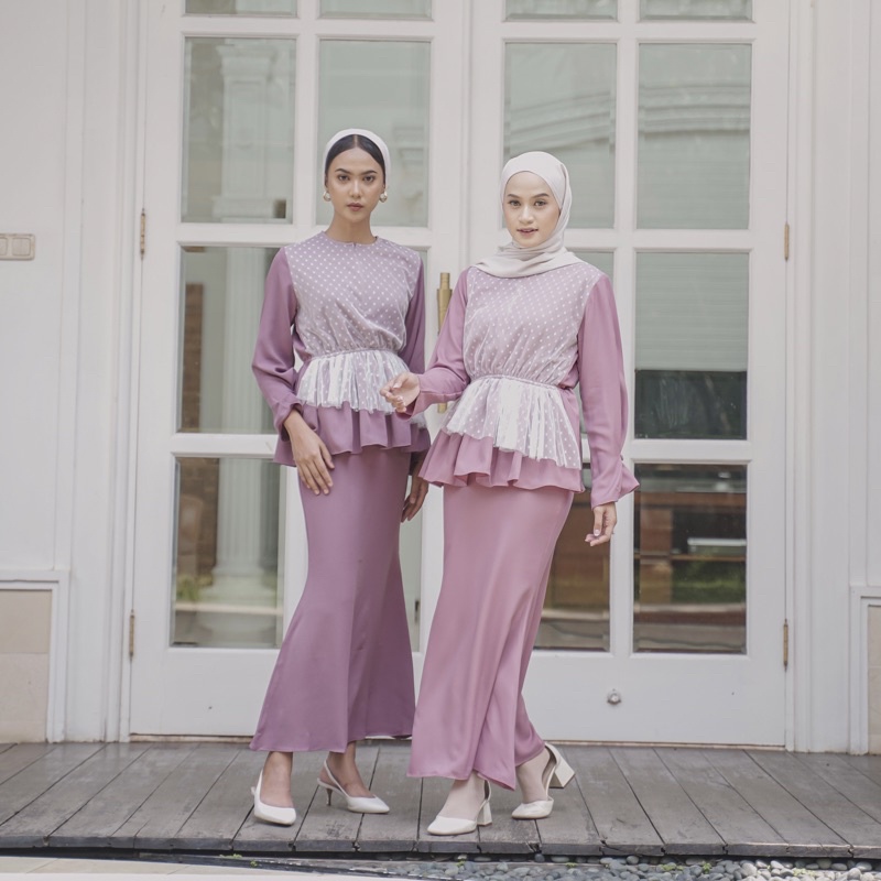 KALUNA SET by Faithijab / baju kurung / baju kondangan / baju wisuda / setelan rok / baju lebaran / 