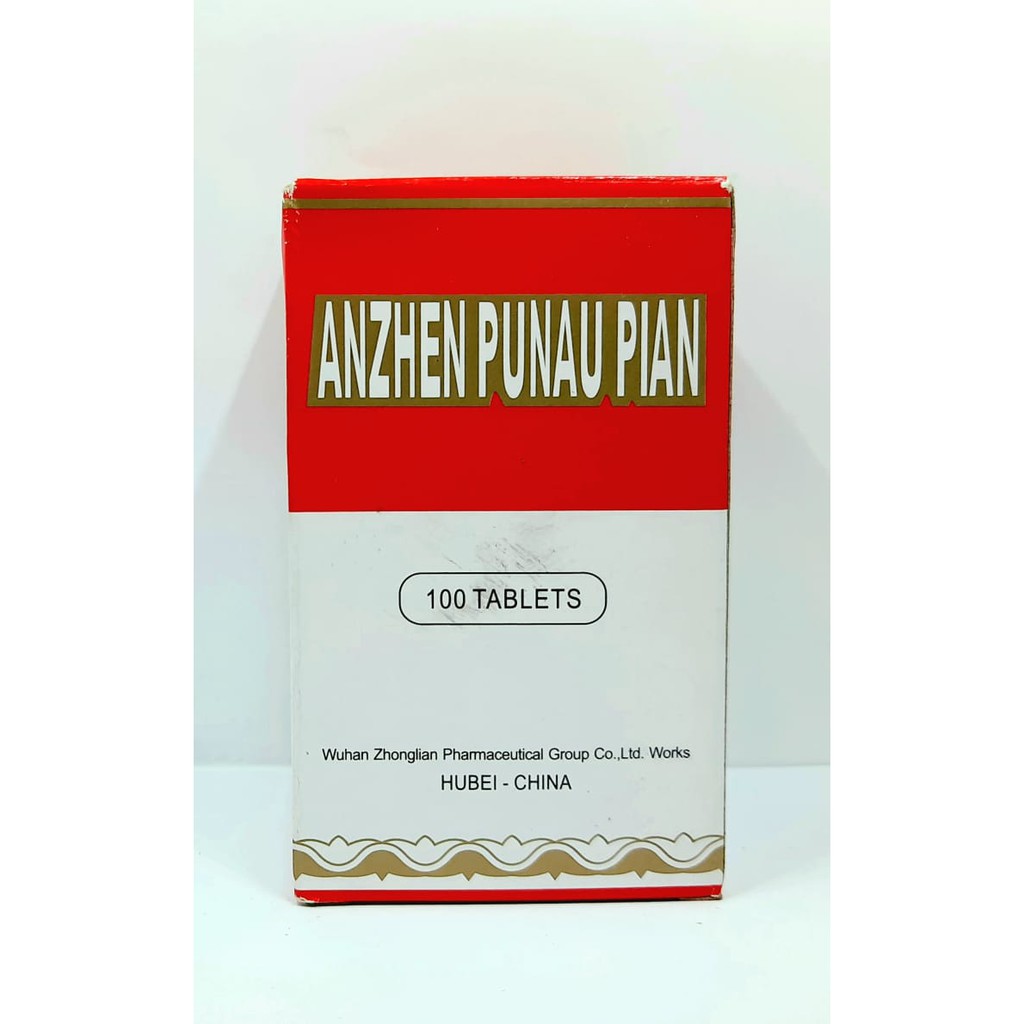 ANZHEN PUNAU PIAN - obat sulit tidur - penambah daya ingat - insomnia