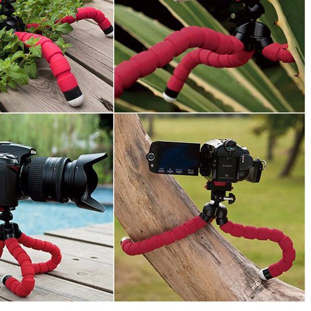 ☏ Tripod Octopus | Octopus Tripod Untuk Smartphone atau Kamera - Tripod HP Tripod Murah Mini Tripod 