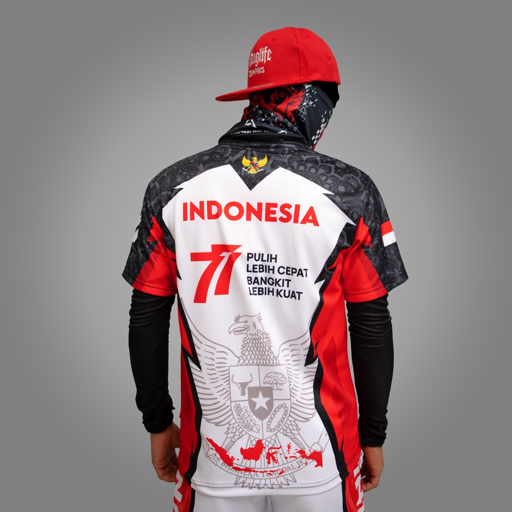 ONE SET JERSEY INDONESIA HUT RI 78