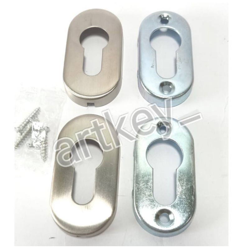 ESCN/tutup lobang silinder OVAL 84030 stainless steel