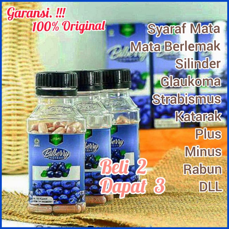 KAPSUL BILBERRY SYIFA ASL / KAPSUL BILBERRY SYIFA ORIGINAL / KAPSUL BILBERRY ADAWIYAH 99 / KAPSUL BI
