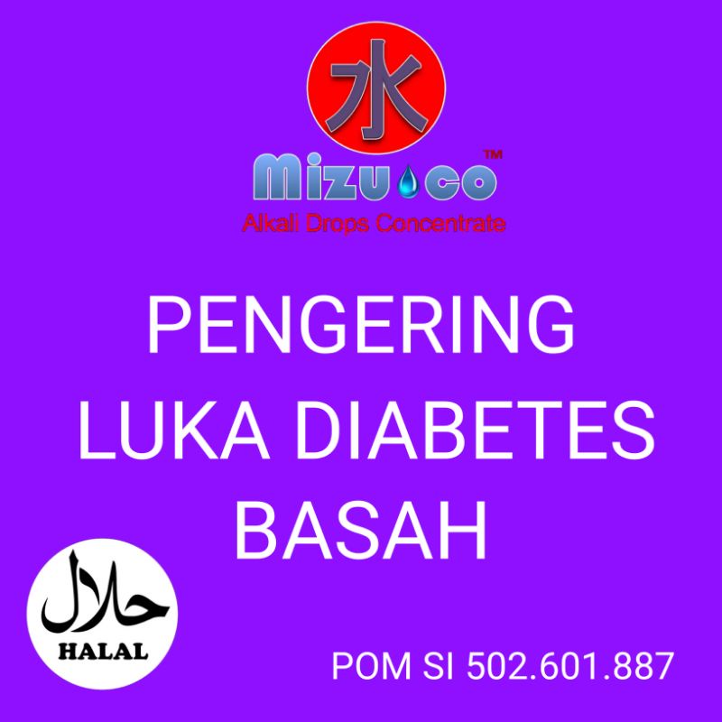 MIZUCO | SPRAY PENGERING DIABETES BASAH
