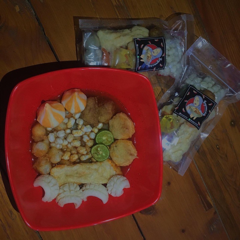 

Baso Aci Instan Topping Dumpling