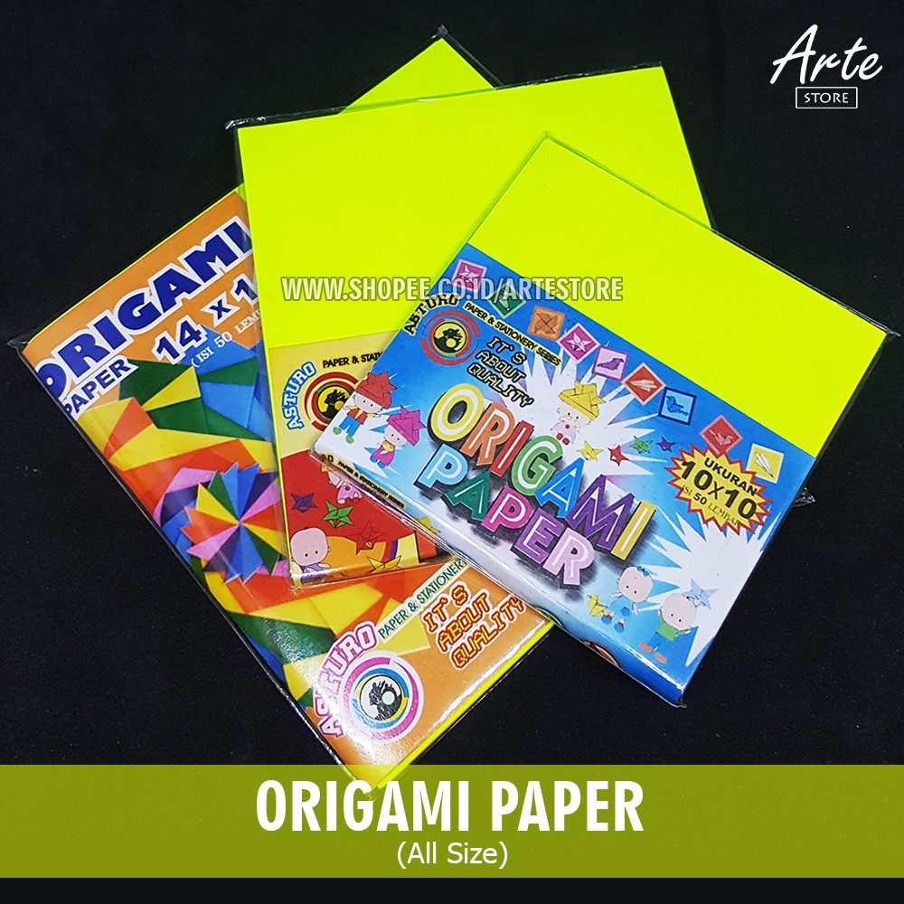 Asturo Origami Paper - Kertas Lipat (Semua Ukuran)