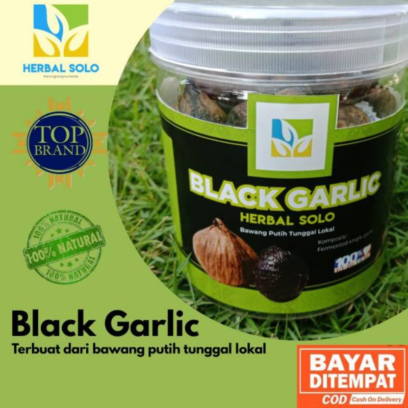 

PREMIUM! Black Garlic Bawang Hitam JUMBO 200gr 012