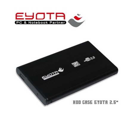 itstore eyota casing hardisk laptop. hdd internal notebook 2.5 inch sata usb 2.0 case ssd msata