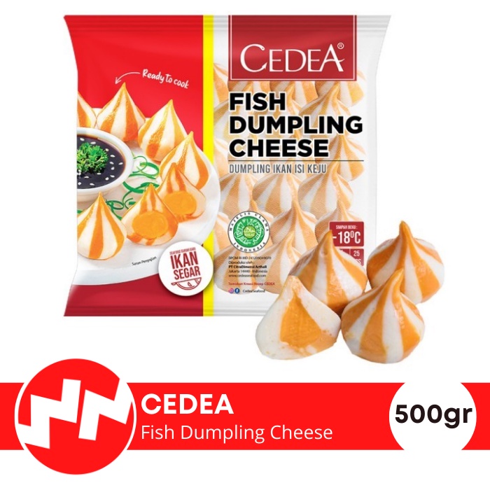 

Cedea Fish Dumpling Cheese 500gr