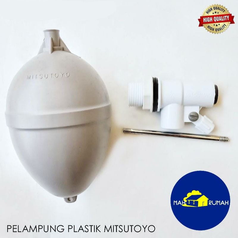 Kran Air Pelampung Otomatis Tandon - MITSUTOYO 1/2&quot;