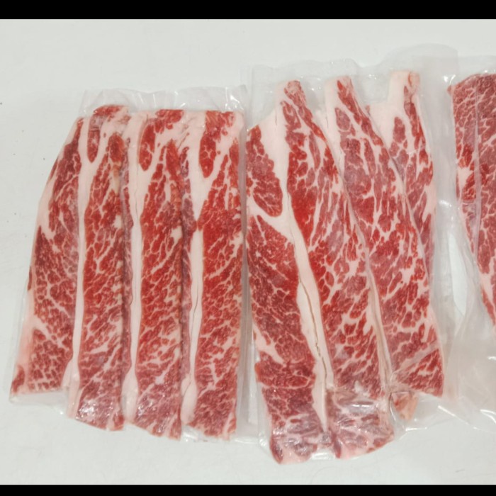 

NATUREFOOD Boneless shortribs USA Prime SHABU DAN YAKINIKU