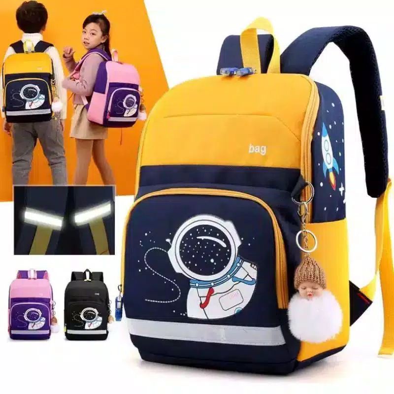 Tas Sekolah Anak Laki-laki Gadis Sekolah Ransel Tas Sekolah Ransel Anak Sekolah Ransel untuk Kelas.