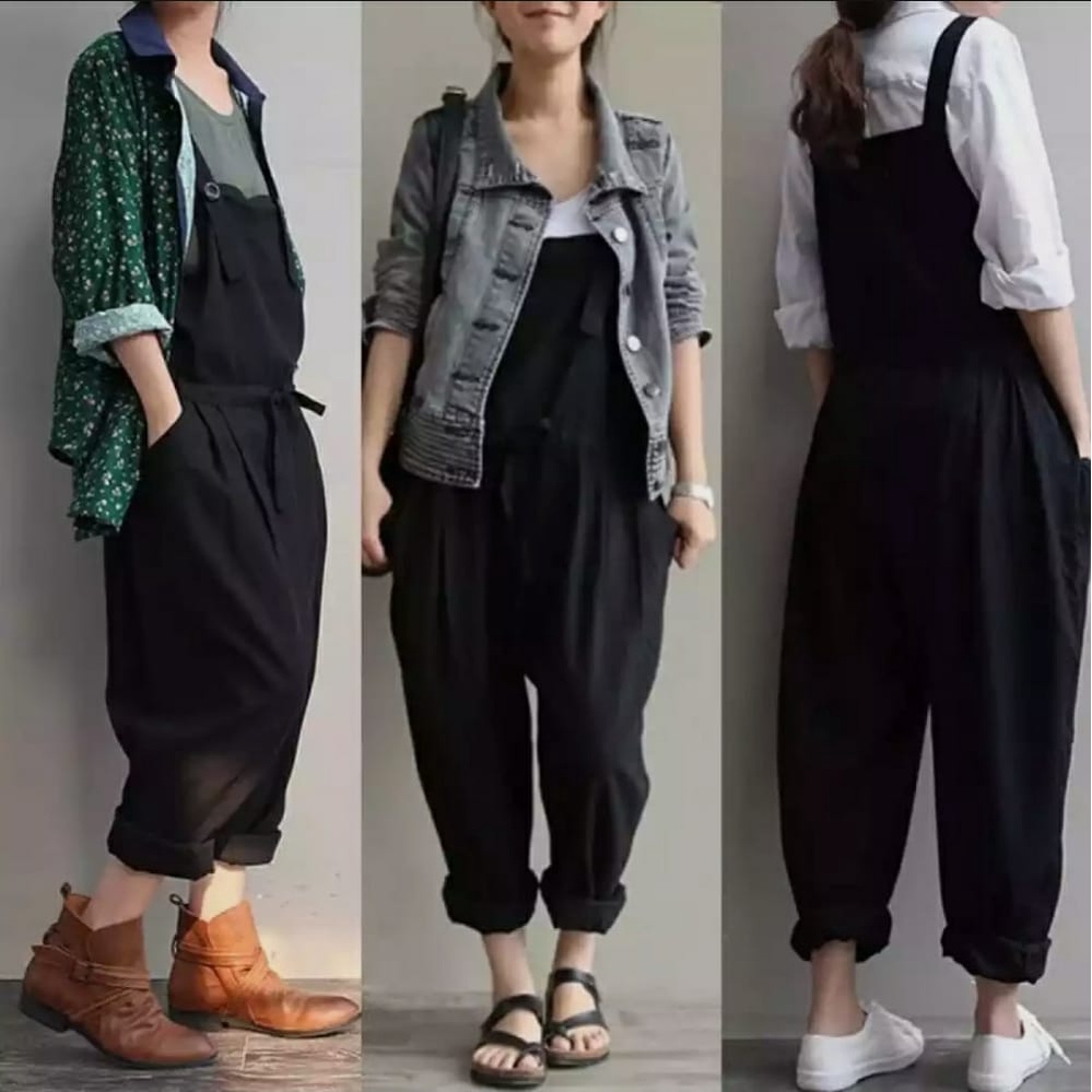 Overall prety//overall wanita