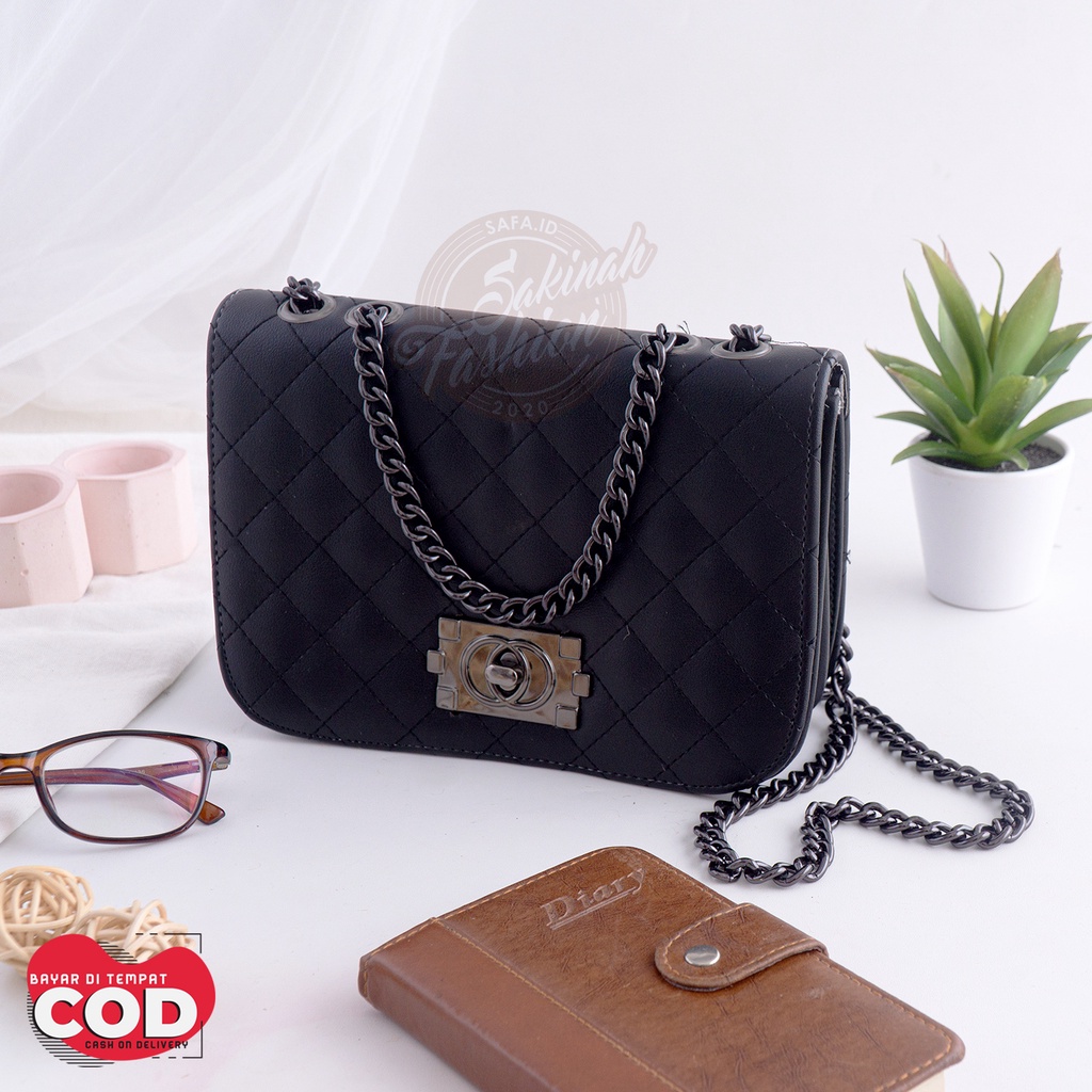 Tas Selempang Slingbag handlebag Wanita Perempuan Cewek Cewe Remaja Dewasa Korea Murah Terbaru 2021 